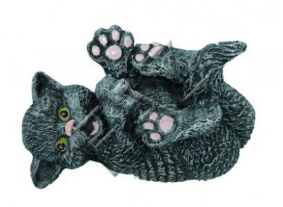 Design Katze Figur Garten Statue Skulptur Figuren Skulpturen Dekoration C331 Neu